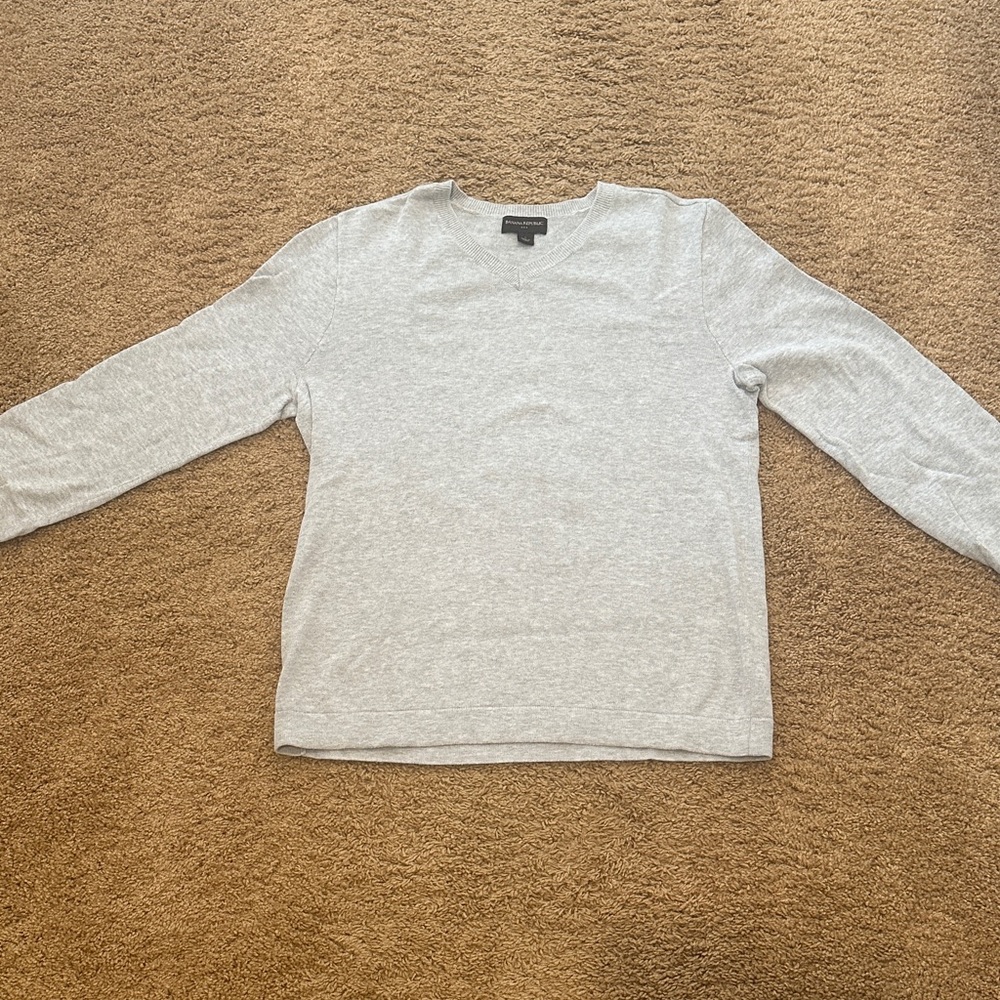 Banana Republic Gray Long Sleeve Sweater